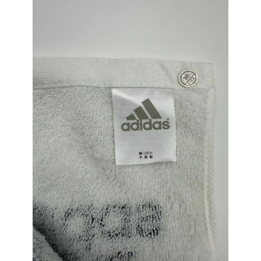 adidas Hand Towel Three Stripes Brand Dual Face 100% Cotton Japan Towel NWT